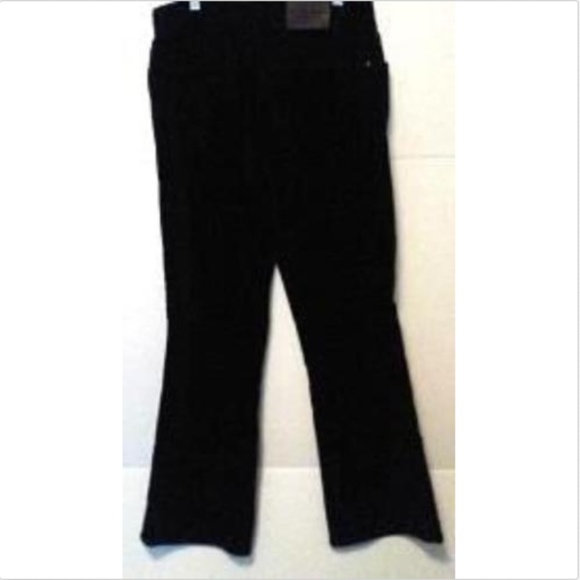 RALPH LAUREN JEANS Co. Black velvet SZ 10P - Picture 2 of 5